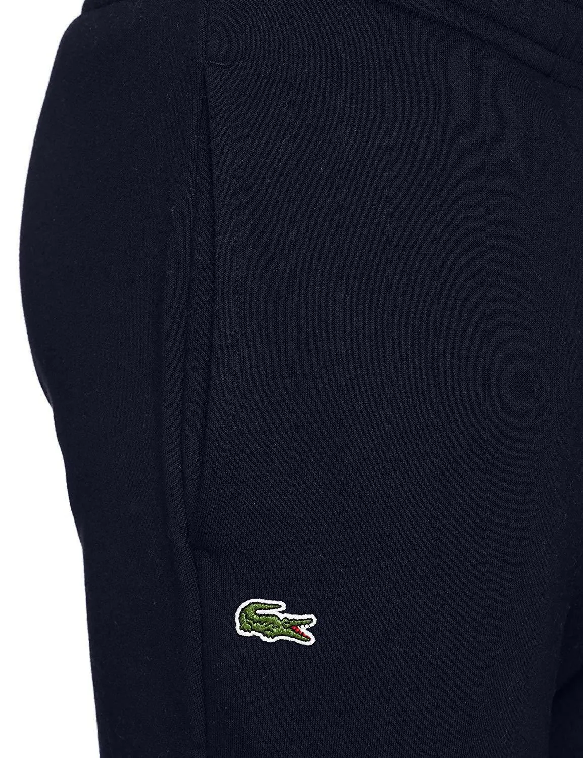 Lacoste Men's Jog Pants Essential Drawstring Cotton Jogging Bottoms Cuffed