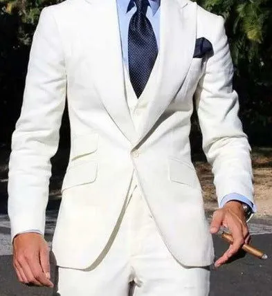 LovelyRLovely Men's Three-piece Wedding Suit