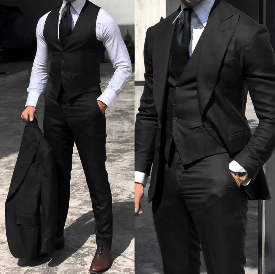 LovelyRLovely Men's Three-piece Wedding Suit