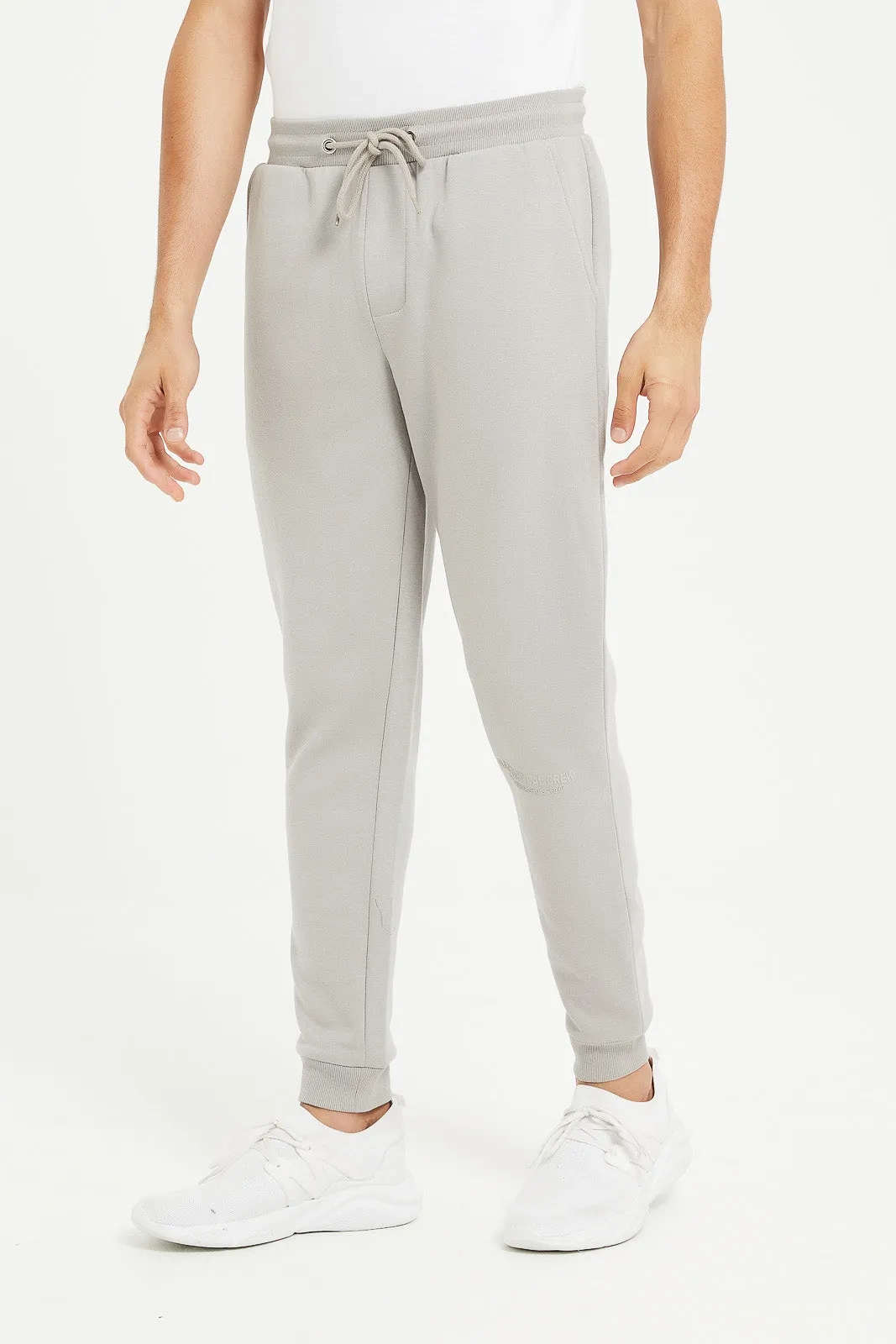 Men Grey Jog Pants