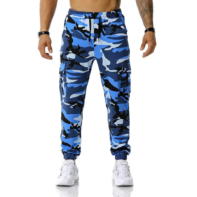 Men's Camouflage Jogging Pants Sweatpants Fitness Long Pants 20866733L