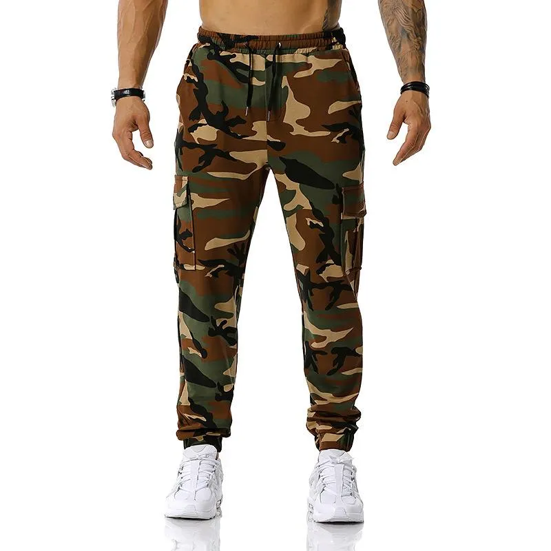 Men's Camouflage Jogging Pants Sweatpants Fitness Long Pants 20866733L