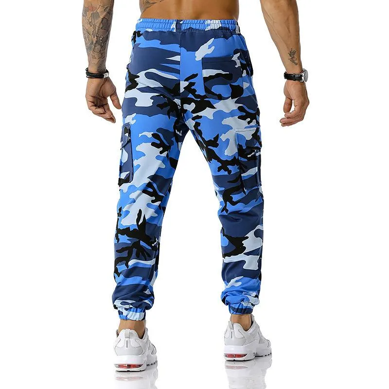 Men's Camouflage Jogging Pants Sweatpants Fitness Long Pants 20866733L