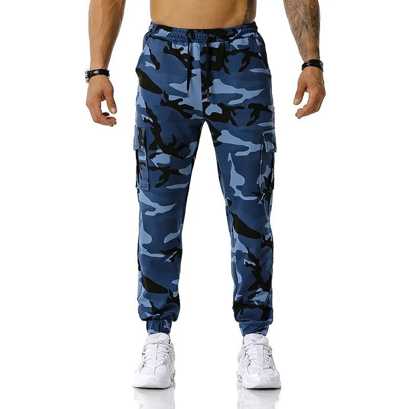 Men's Camouflage Jogging Pants Sweatpants Fitness Long Pants 20866733L