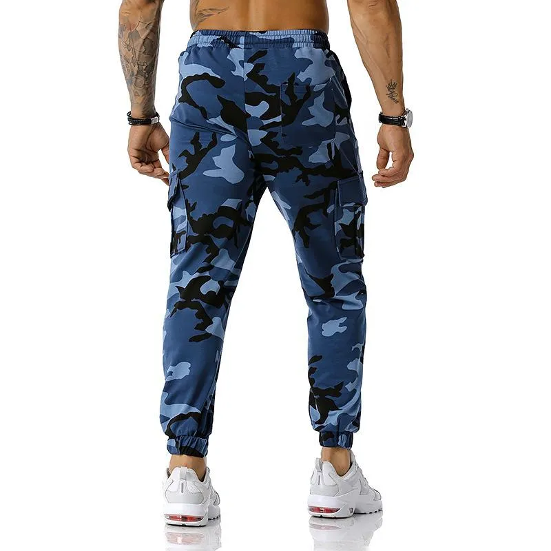 Men's Camouflage Jogging Pants Sweatpants Fitness Long Pants 20866733L