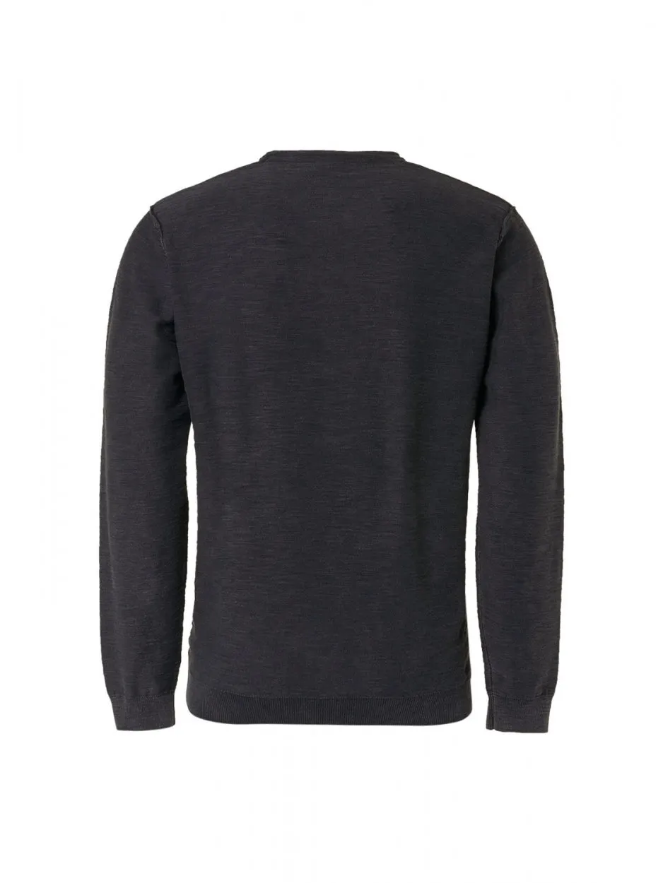 Men's Crew Neck Sweater - No Excess Sale | Black