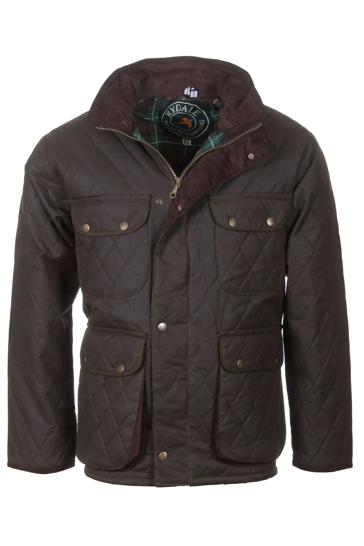 Men's Diamond Quilted Wax Jacket