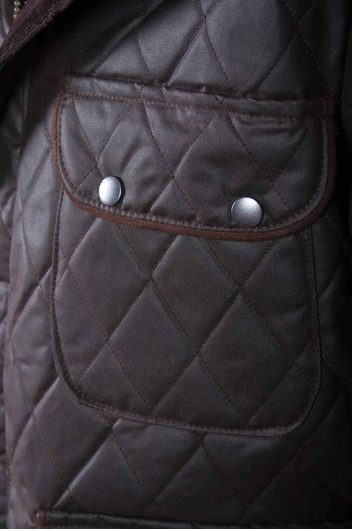 Men's Diamond Quilted Wax Jacket