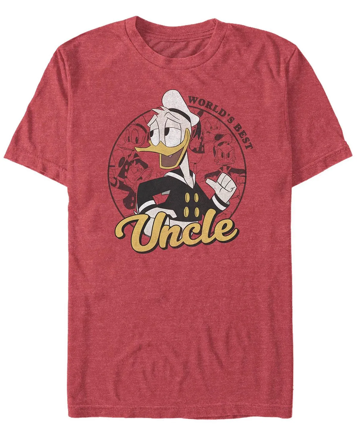 Men's DuckTales Donald Duck Uncle Short Sleeve T-Shirt Fifth Sun , multi