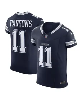 Men's Micah Parsons Navy Dallas Cowboys Vapor Fsneakers. Nike Luxury Jersey