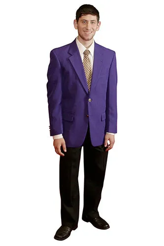 Men's Purple Blazer