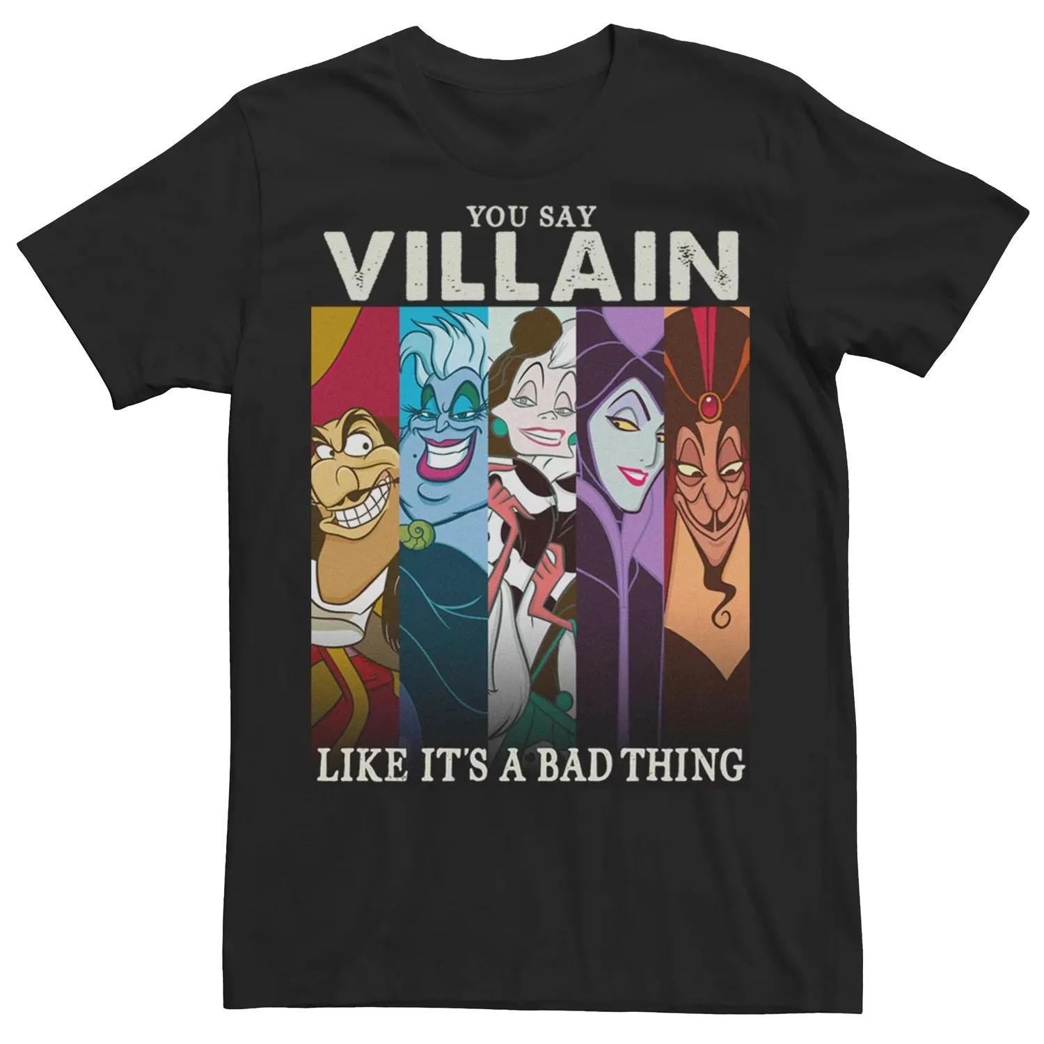 Men's T-shirt Disney Villains Like Bad Bad