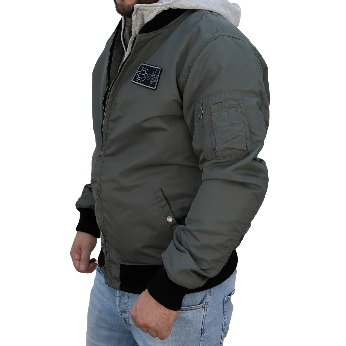 Motorrad Bomberjacke 2nd Petrol