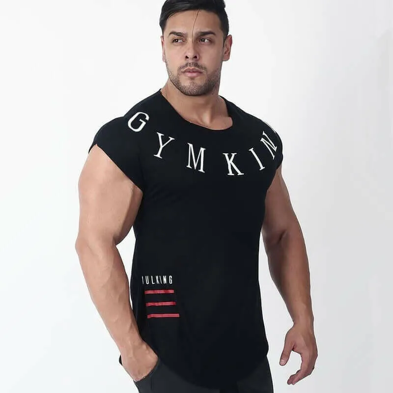 New large type men Gyms T shirt Fitness Bodybuilding Workout t shirt