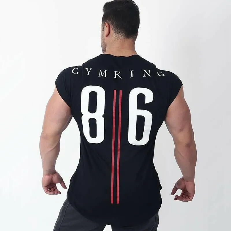 New large type men Gyms T shirt Fitness Bodybuilding Workout t shirt