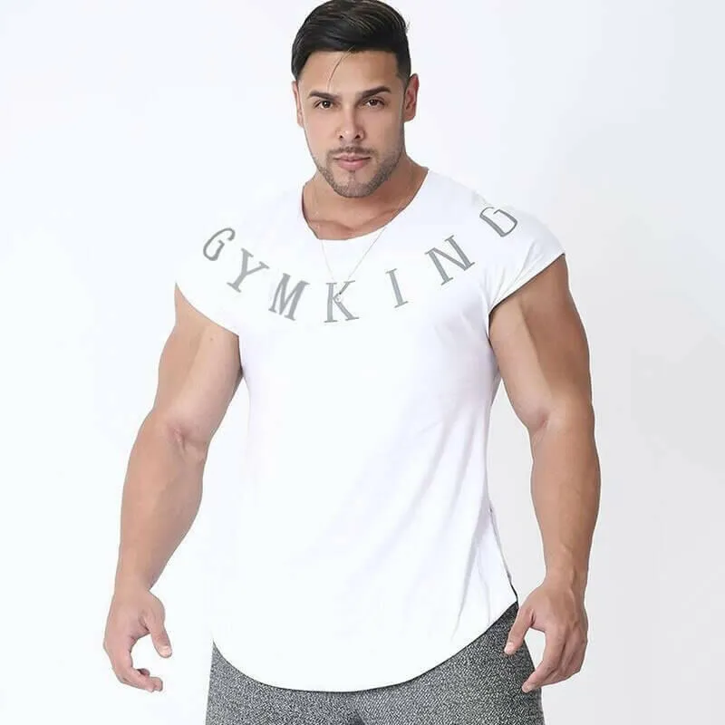 New large type men Gyms T shirt Fitness Bodybuilding Workout t shirt