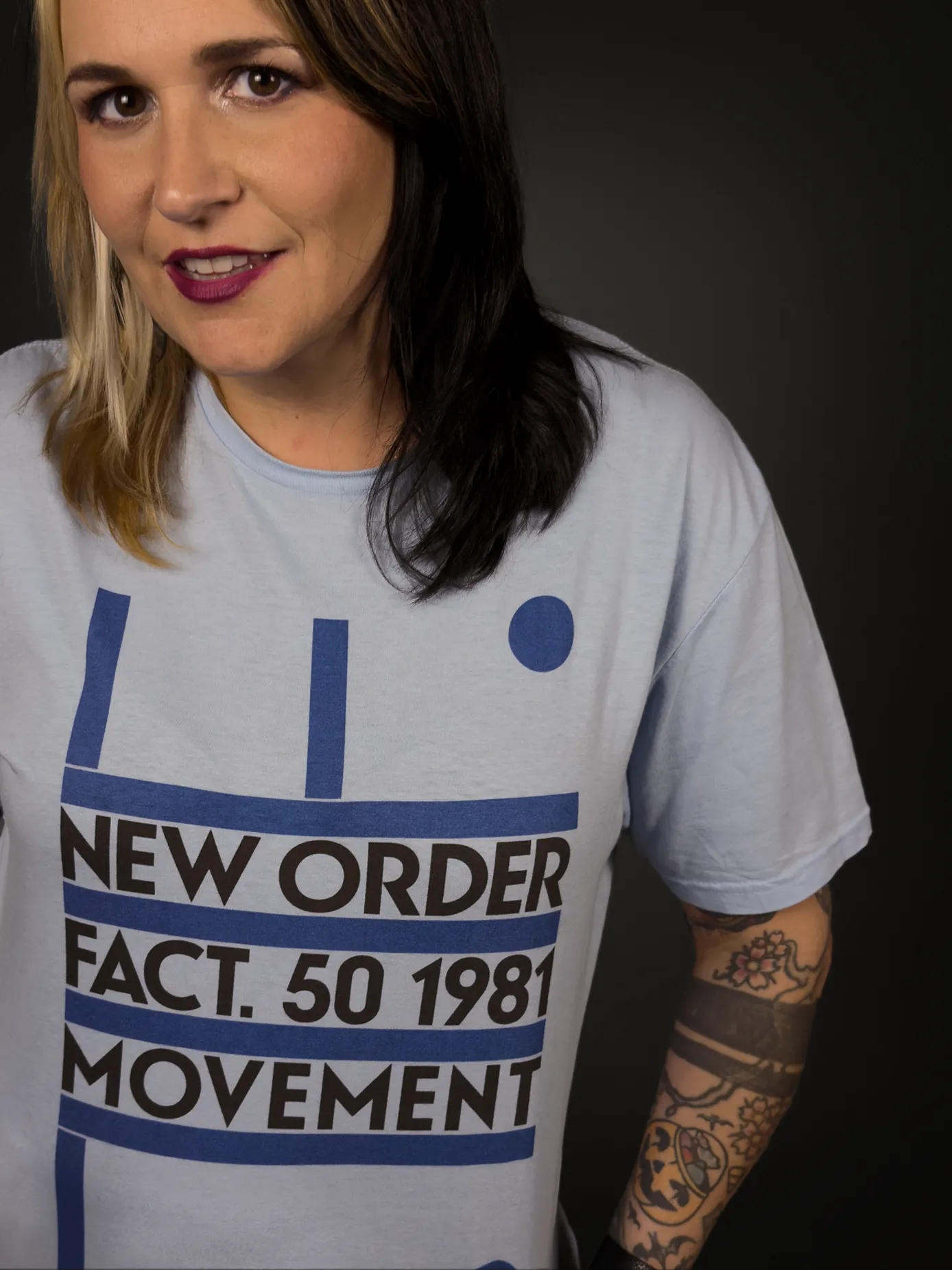 New Order "FACT. 50 1981 Movement" OFFICIAL Licensed T-Shirt