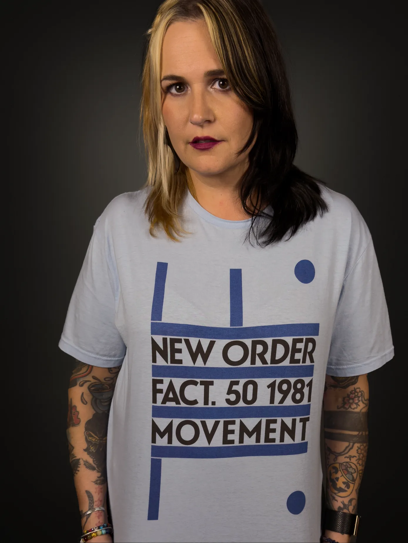 New Order "FACT. 50 1981 Movement" OFFICIAL Licensed T-Shirt