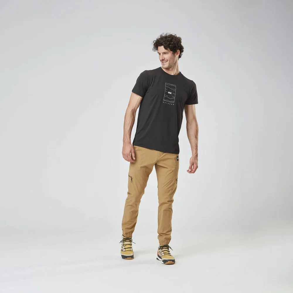 Picture Travis Tech Tee - Full Black