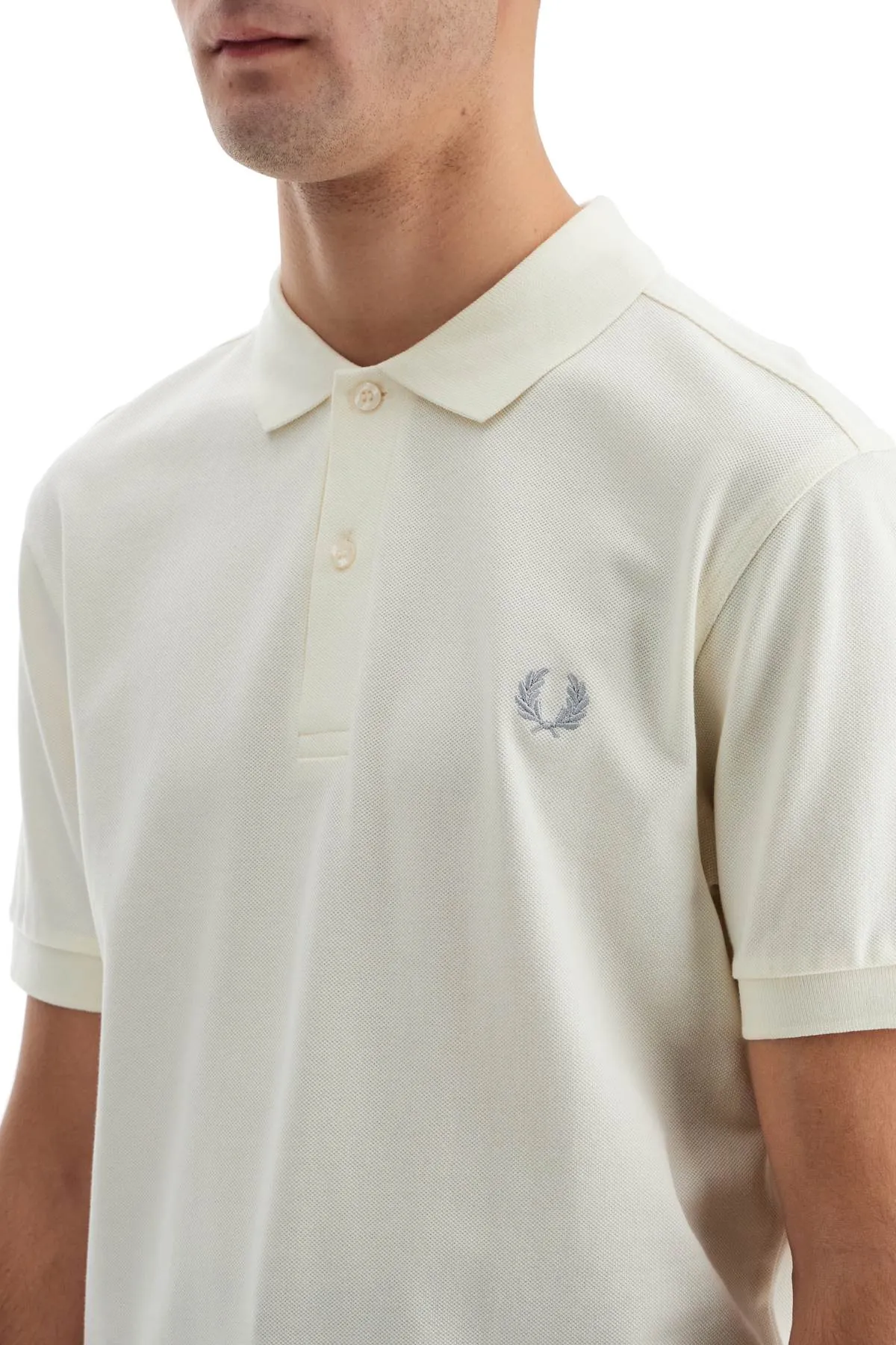 "comme des garçons x fred perry FN T501B W24 ECRU