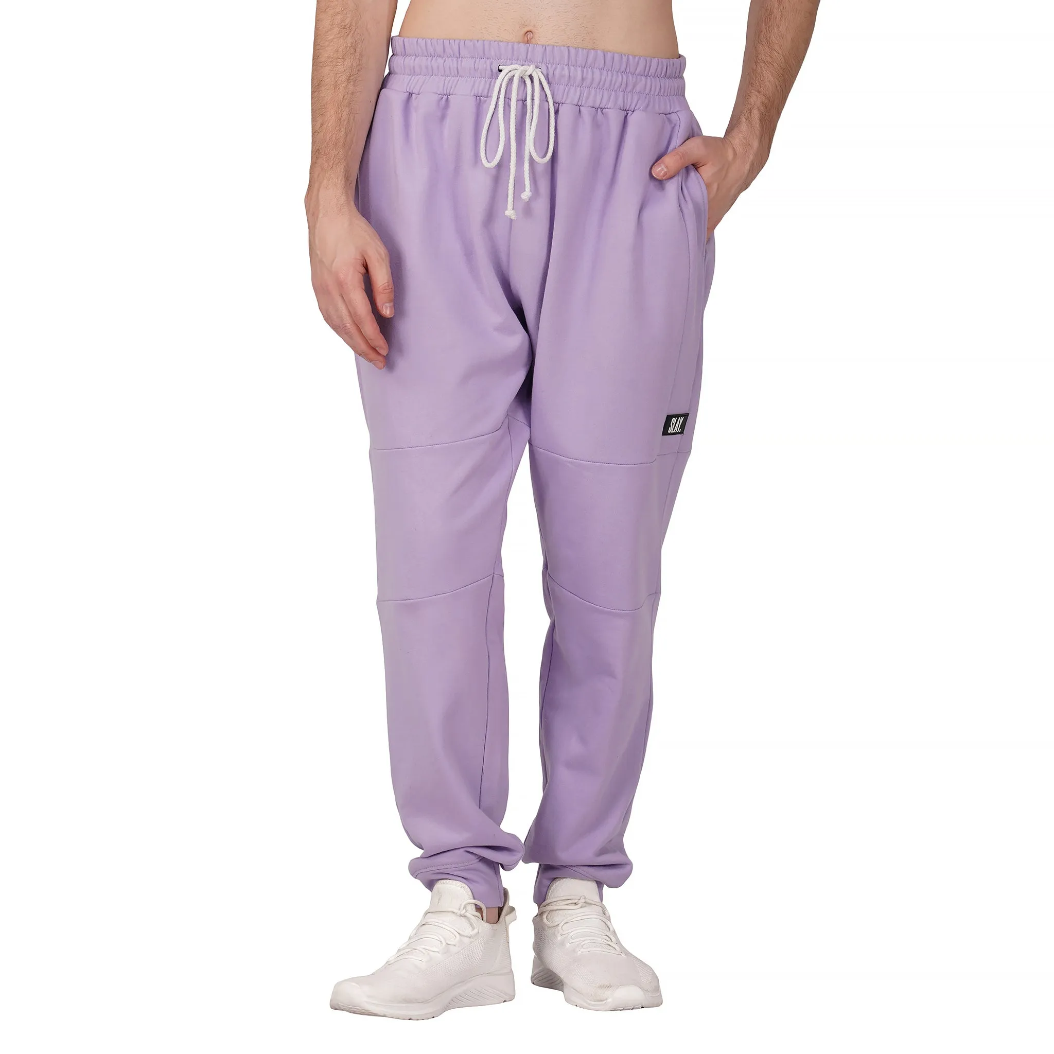 SLAY. Men's Lavender Oversized Drop Shoulder Hoodie & Joggers Co-ord Set