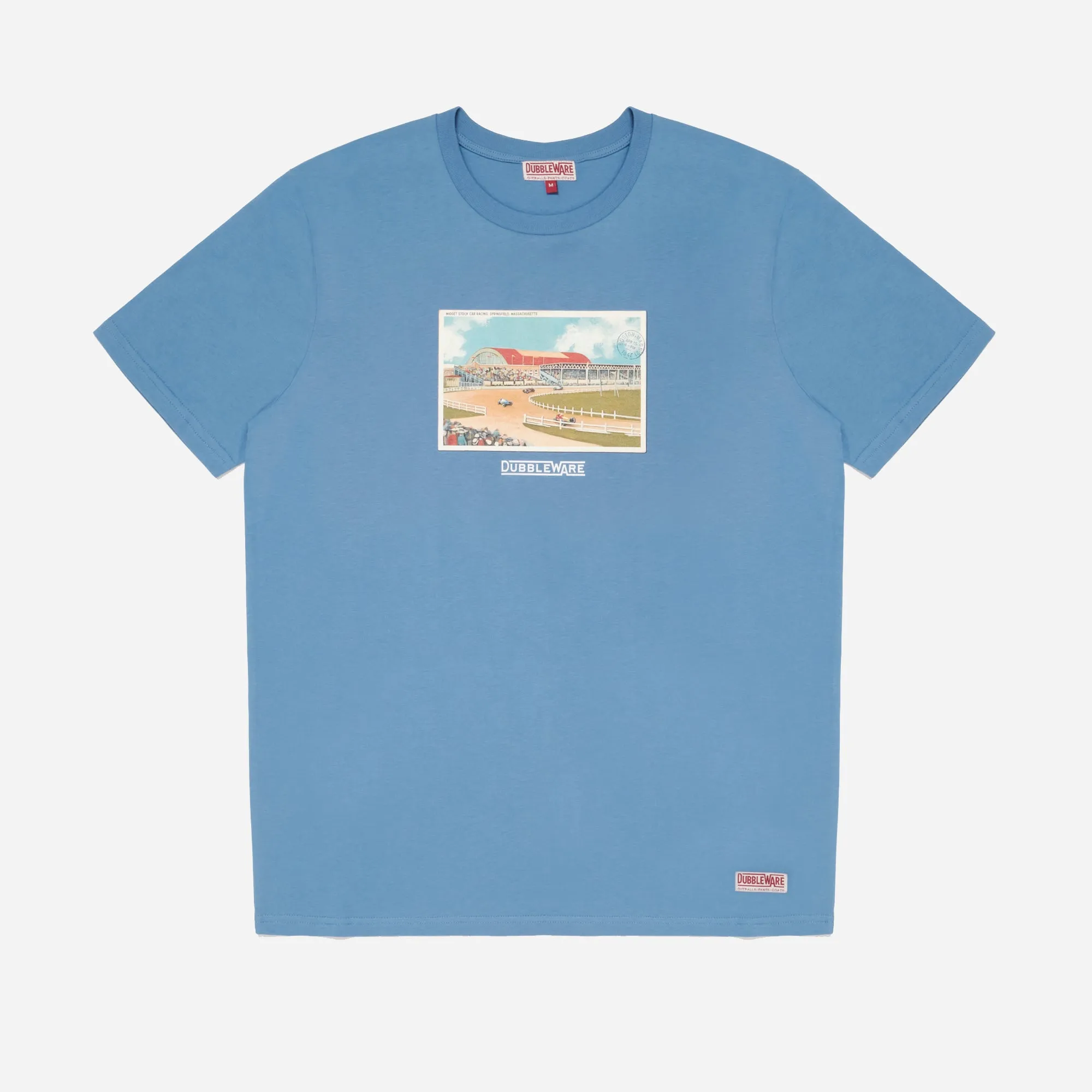 SPRINGFIELD T-SHIRT - MID BLUE