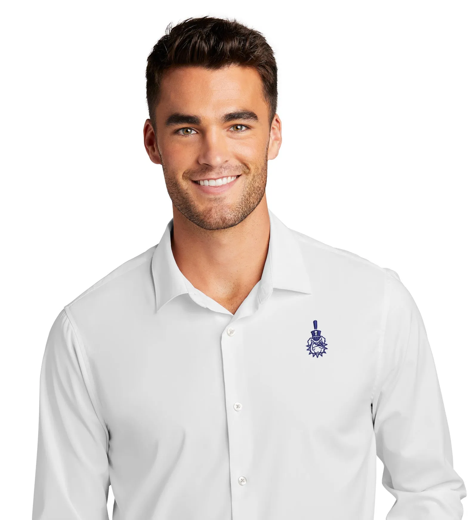 The Citadel, Spike, Long Sleeve Stretch Dress Shirt