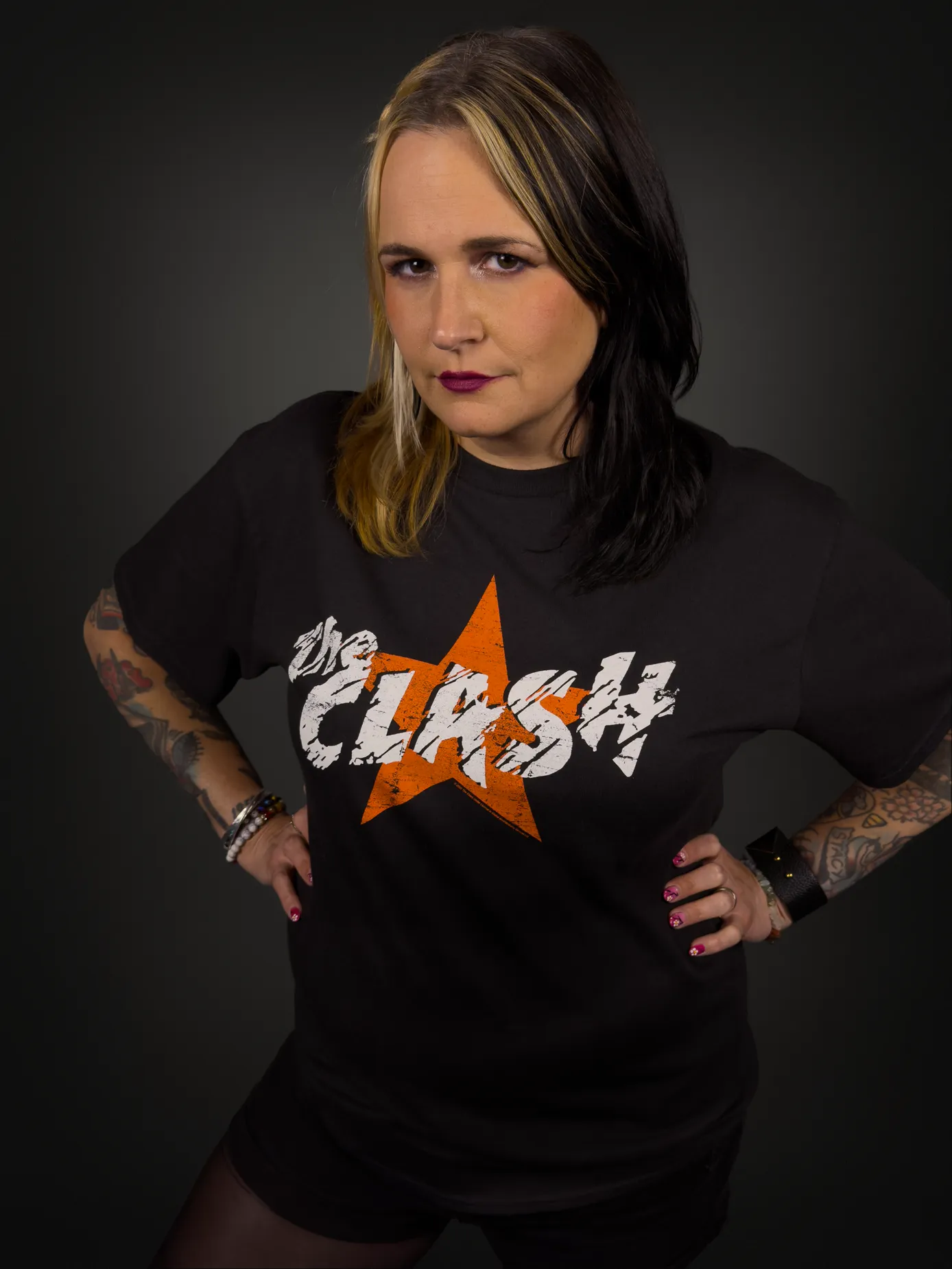 The Clash "Star Logo" OFFICIAL Licensed T-Shirt