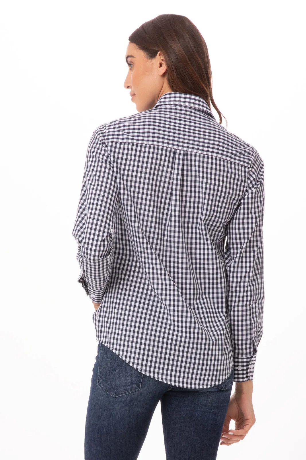 Women's Gingham Dress Shirt