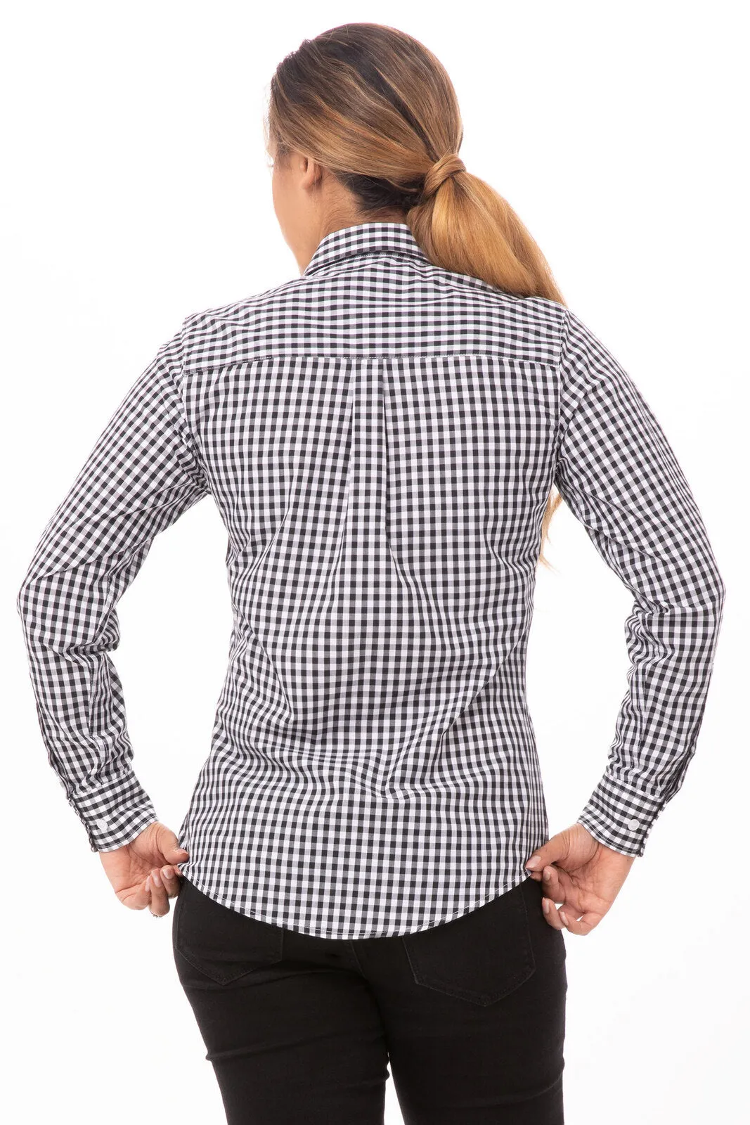 Women's Gingham Dress Shirt